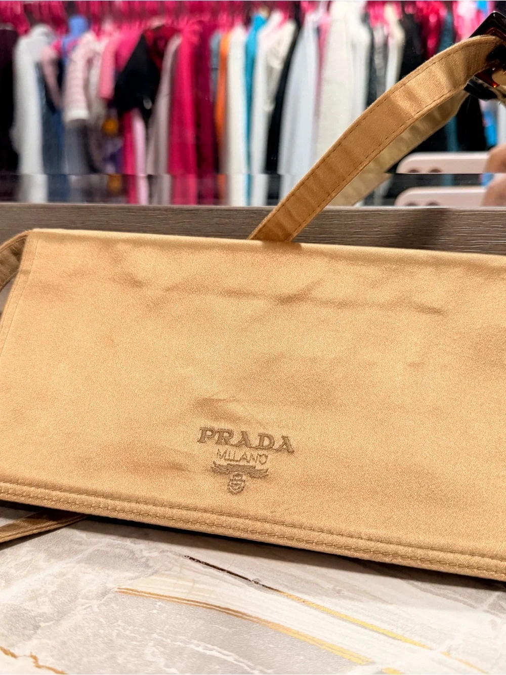 Prada classic messenger